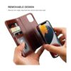 Bocasal Funda tipo billetera desmontable para iPhone 13_4