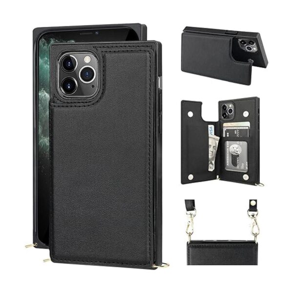 Bocasal Funda tipo cartera cruzada para iPhone 11 Pro_1