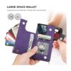 Bocasal Funda tipo cartera cruzada para iPhone 13 Pro con_5