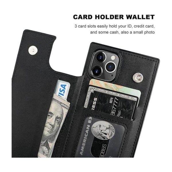 Bocasal Funda tipo cartera cruzada para iPhone 11 Pro_4