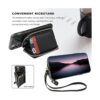 Bocasal Funda tipo cartera cruzada para iPhone 11 Pro Max_5