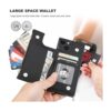 Bocasal Funda tipo cartera cruzada para iPhone 13 con_5