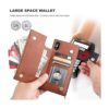 Bocasal Funda tipo cartera cruzada para iPhone Xs Max con_4