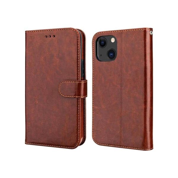 Bocasal Funda tipo cartera desmontable para iPhone 13 con_3