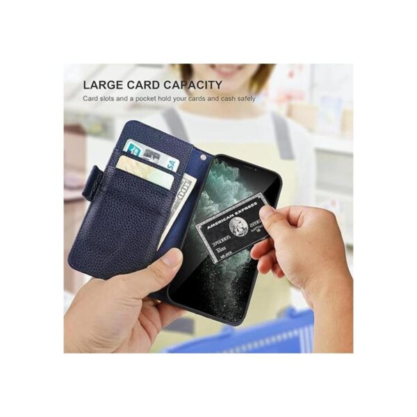 Bocasal Funda tipo cartera para iPhone 11 soporte de_4
