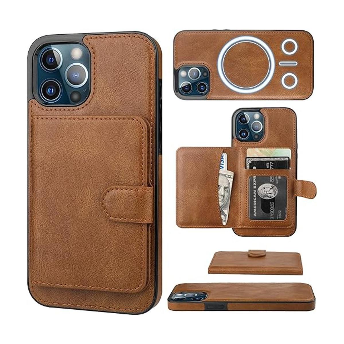 Bocasal Funda tipo cartera para iPhone 12 Pro Max