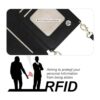 Bocasal Funda tipo cartera cruzada para iPhone 13 con_4