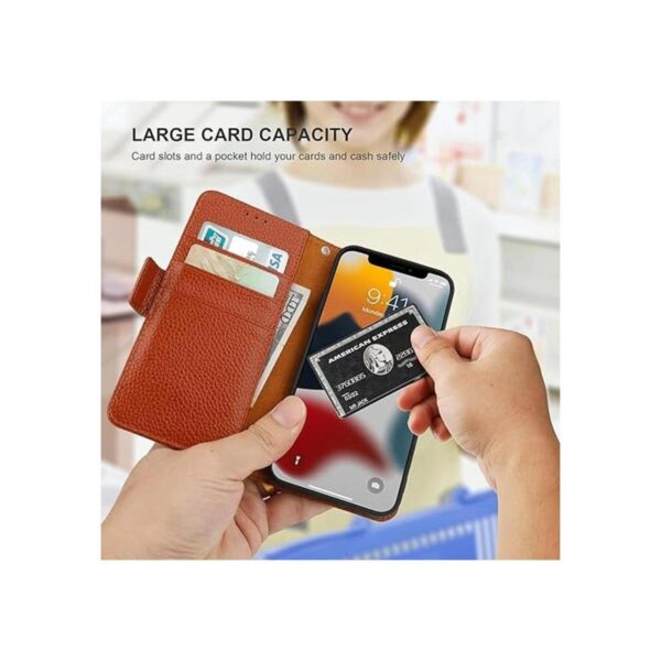 Bocasal Funda tipo cartera para iPhone 13 5G soporte de_4