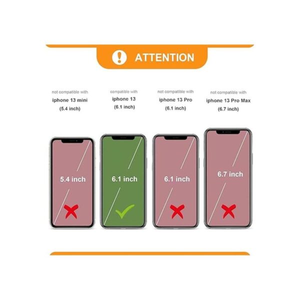 Bocasal Funda tipo cartera para iPhone 13 5G soporte de_2