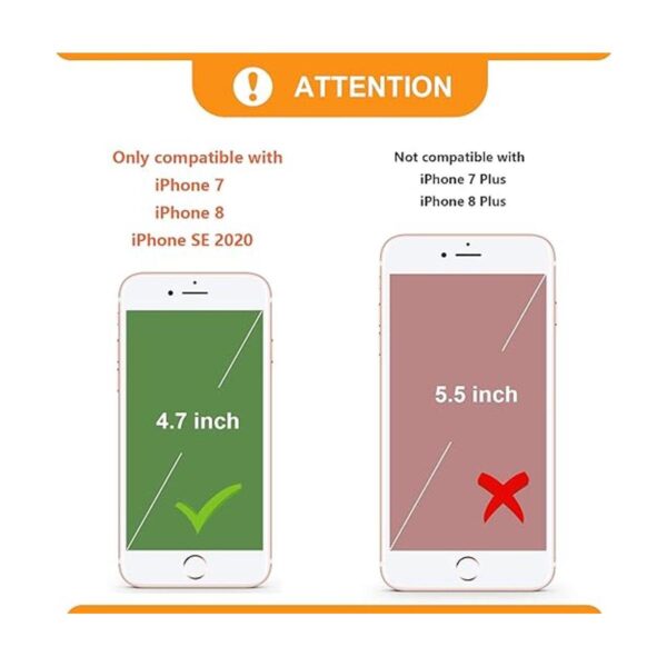 Bocasal Funda tipo cartera para iPhone SE 2022SE_2