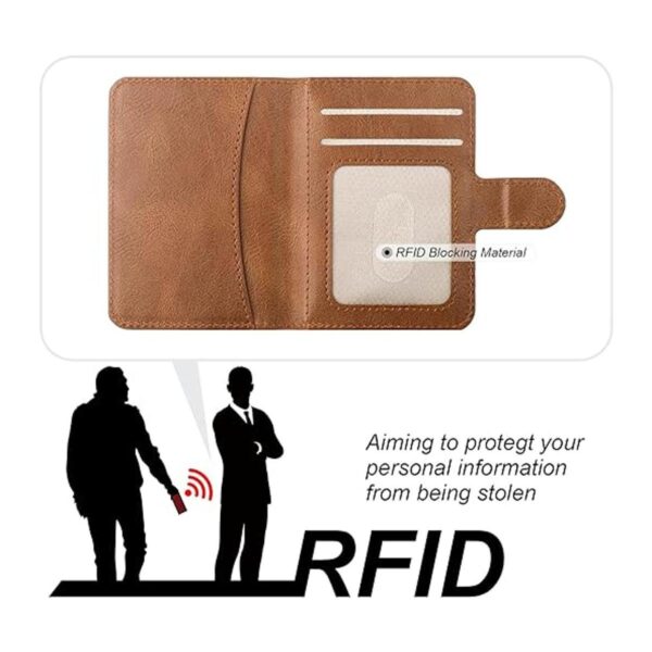 Bocasal Funda tipo cartera para iPhone 13 compatible con_5