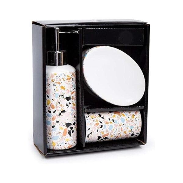Bodico Juego de accesorios de baño 3 piezas 8.0 x 7.0