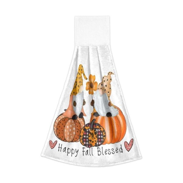 Boccsty Toallas de cocina colgantes con estampado de piel