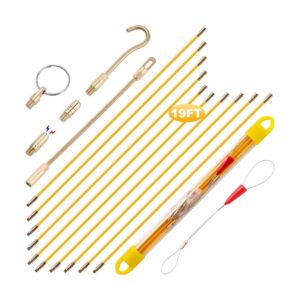Boeray Kit de cinta de pescado de fibra de vidrio de 19_1