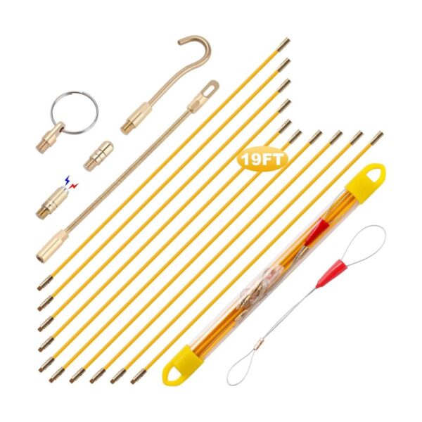 Boeray Kit de cinta de pescado de fibra de vidrio de 19_1