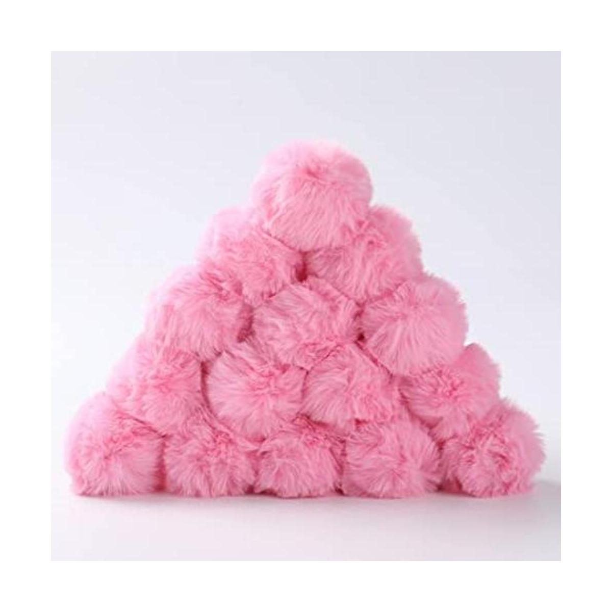 Bolas de pompón para manualidades accesorio de disfraz de