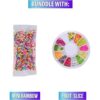 Bolas flotantes de espuma de slime paquete de 18 cuentas