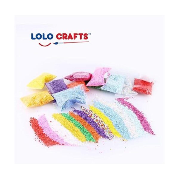 Bolas flotantes de espuma de slime paquete de 18 cuentas