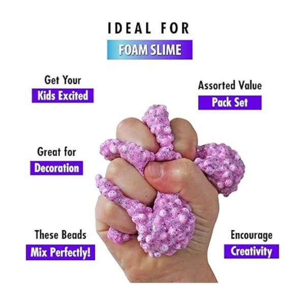 Bolas flotantes de espuma de slime paquete de 18 cuentas