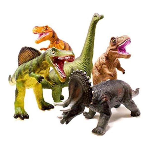 Boley Juego de 5 piezas de dinosaurios gigantes niños_1