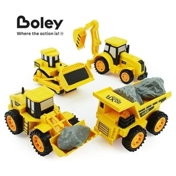 Boley Builders Play Set 24 Piece Kids Construction Toys_2