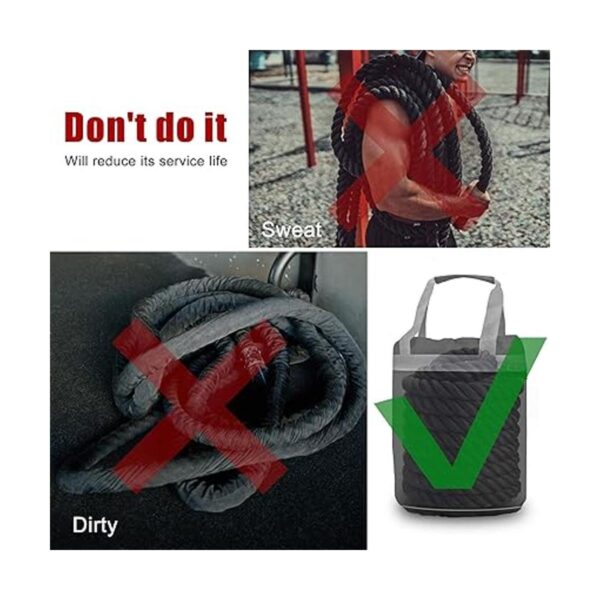 Bolsa de almacenamiento de cuerda de entrenamiento de_4