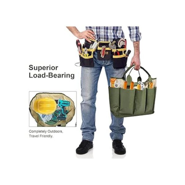 Bolsa de herramientas de jardín bolsa de jardinería con_4