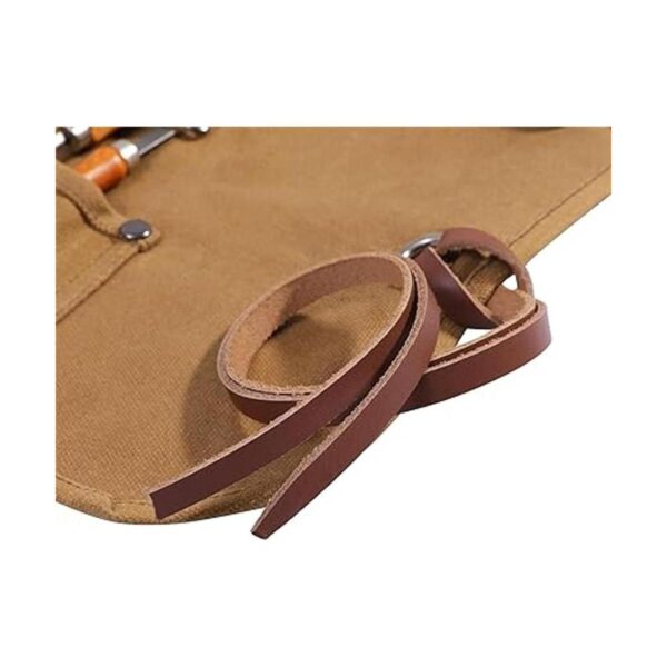 Bolsa de herramientas de lona encerada resistente para