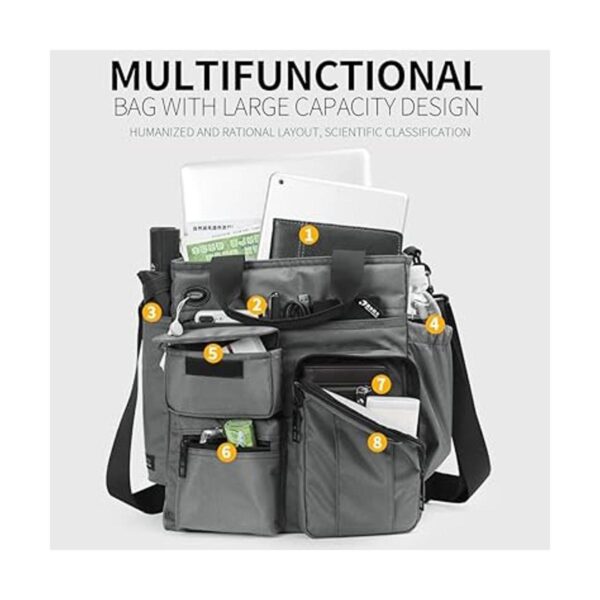 Bolsa de mensajero para hombre bolsa de hombro para_3