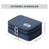 Bolsa organizadora de cables de viaje funda de accesorios