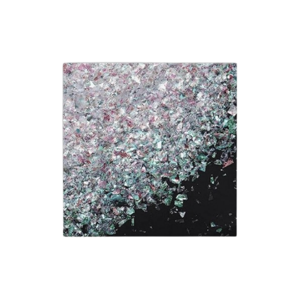 Bolsa holográfica de confeti metálico brillante de color