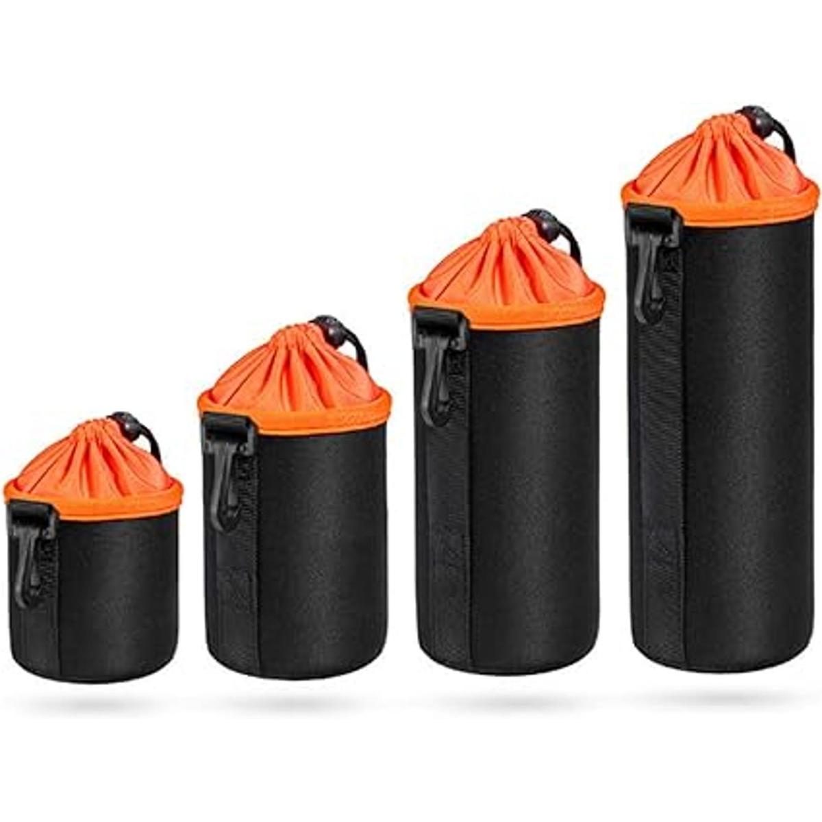 Bolsa para lentes impermeable para lente de cámara SLR