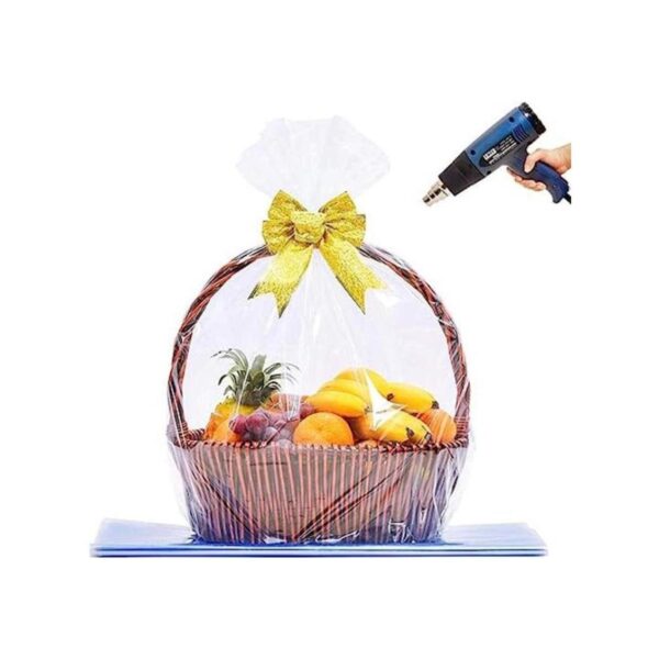 Bolsas de celofán extra grandes para cestas de Navidad_1