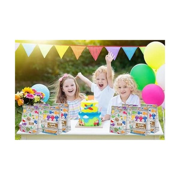 Bolsas de dulces con pegatinas para fiestas de pesca_6