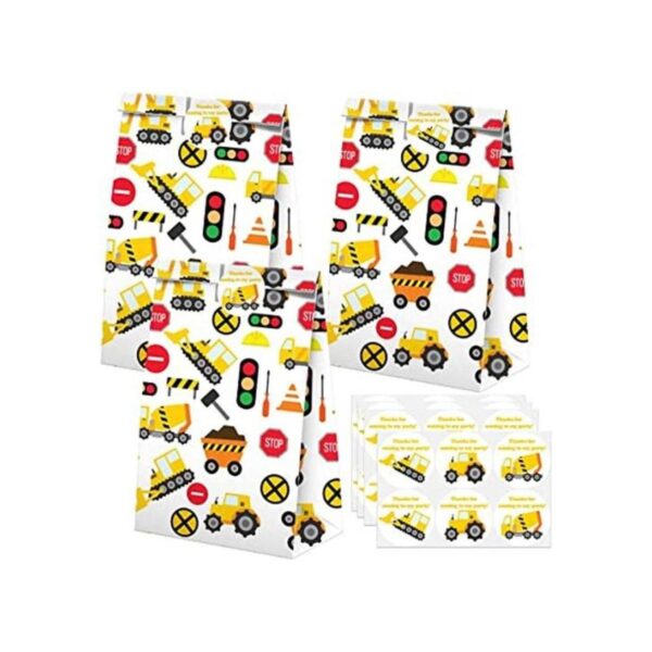 Bolsas de dulces con pegatinas para fiestas de_1