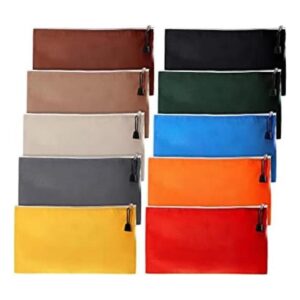 Bolsas de lona con cremallera metálica para herramientas