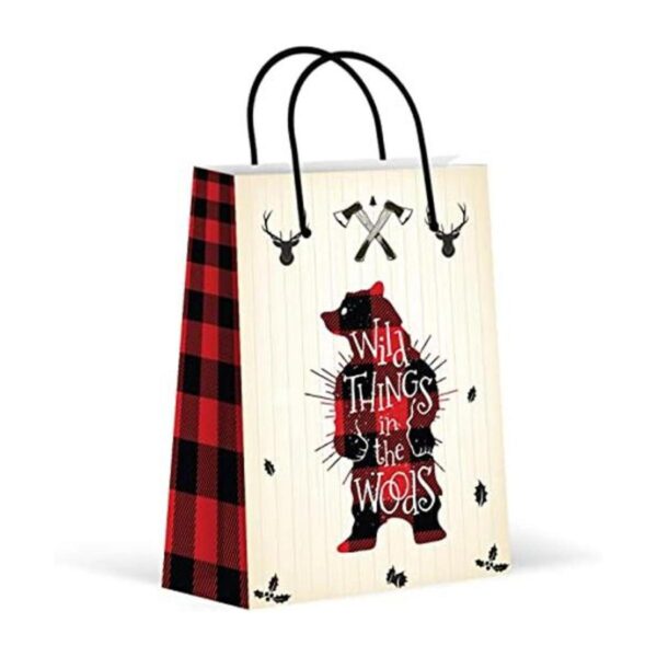 Bolsas de fiesta premium Lumberjack bolsas de regalo_1