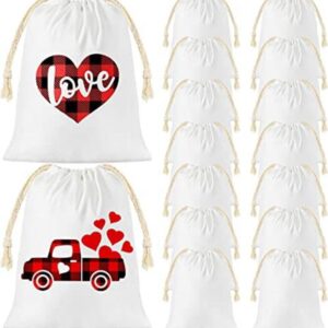 Bolsas en blanco de sublimación con cordón de Navidad