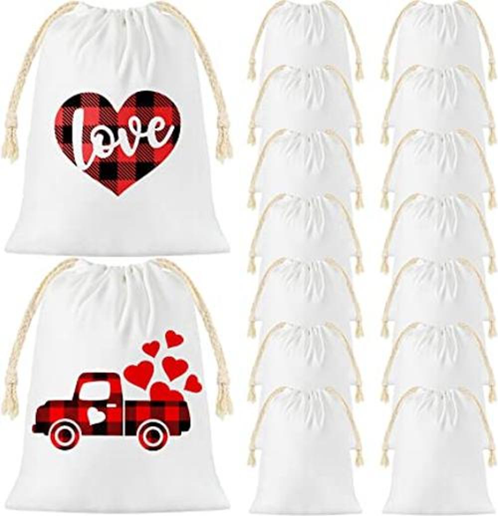 Bolsas en blanco de sublimación con cordón de Navidad