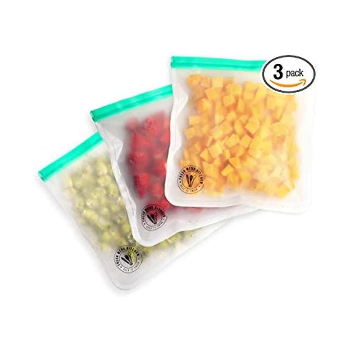Bolsas reutilizables para aperitivos extragruesas bolsas