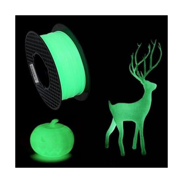 Bolígrafo 3D PLA filamento verde luminoso 26 pies 0.069_4