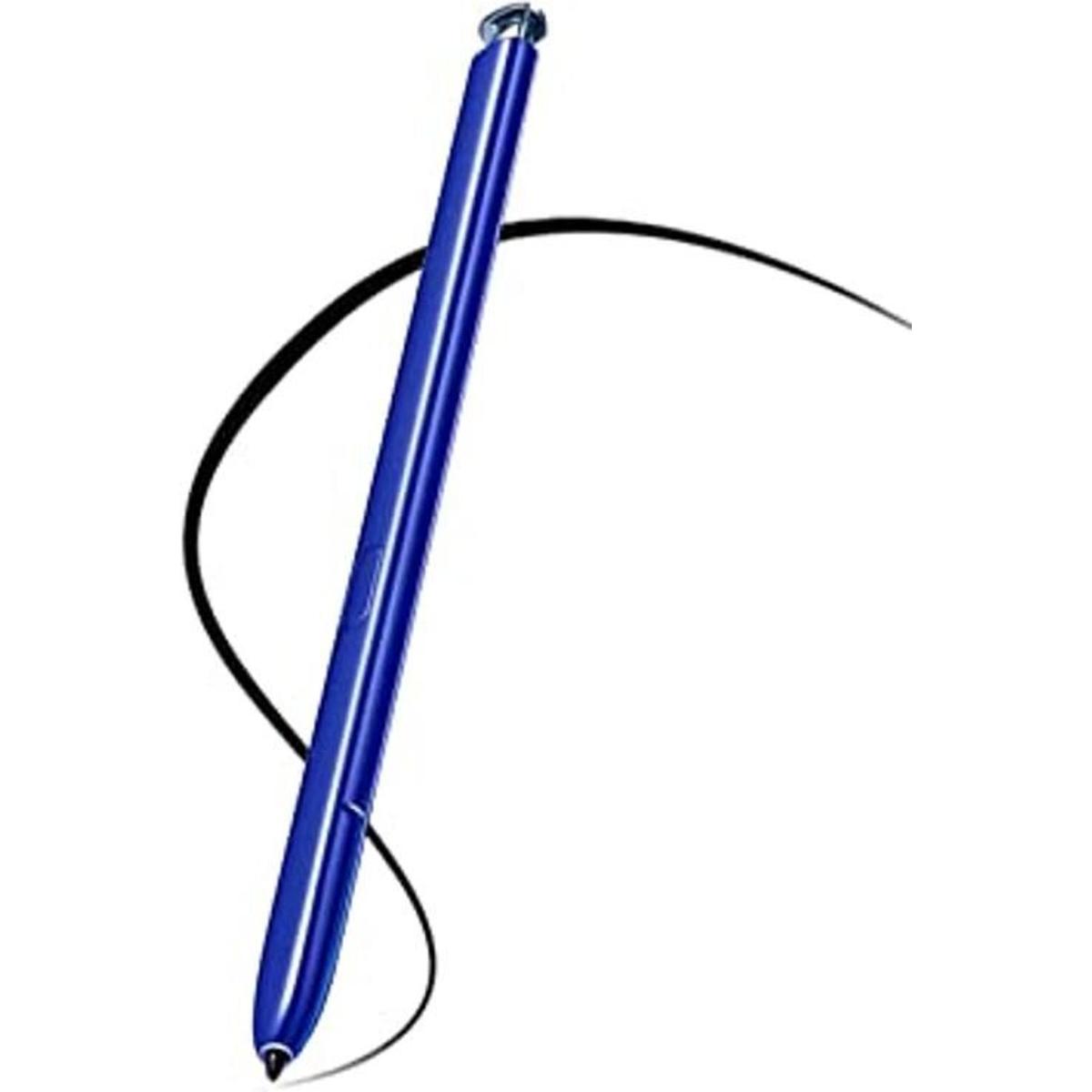 Bolígrafo plateado brillante para Galaxy Note 10 de