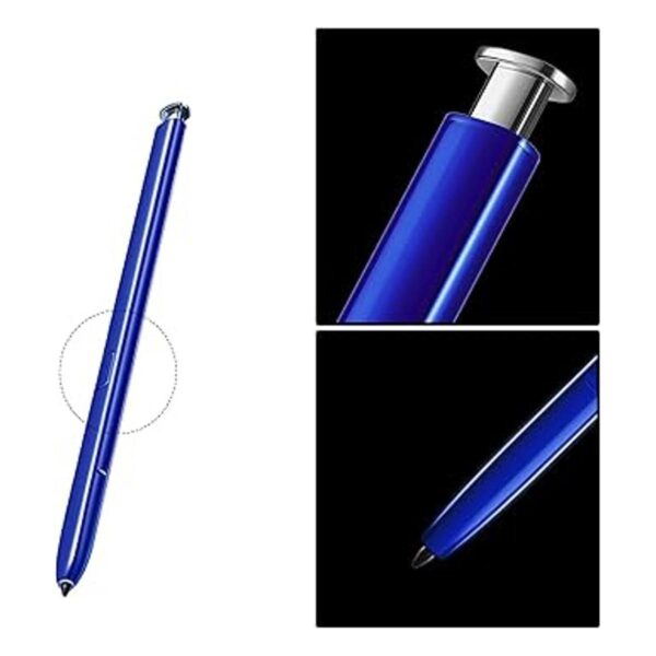 Bolígrafo plateado brillante para Galaxy Note 10 de_2