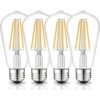 Bombilla Edison de 12 V 6 W E26 12 V equivalente a