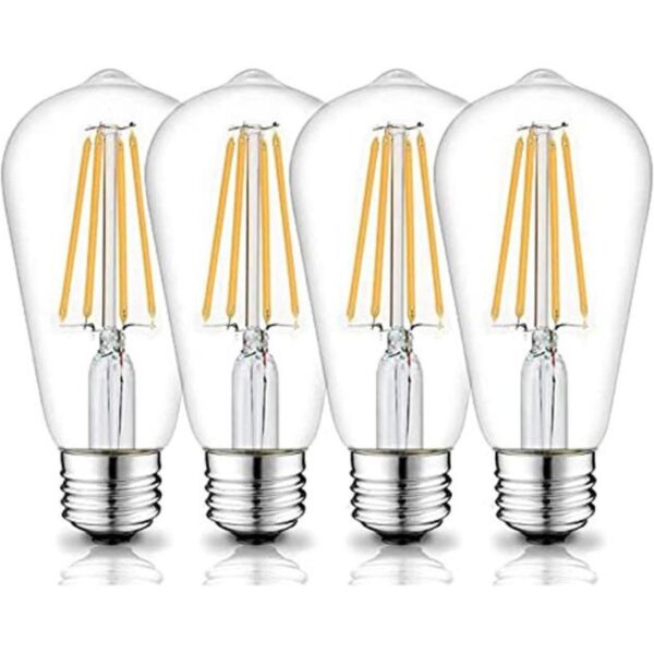 Bombilla Edison de 12 V 6 W E26 12 V equivalente a