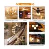Bombilla LED E12 de 5 W equivalente a bombillas de_4