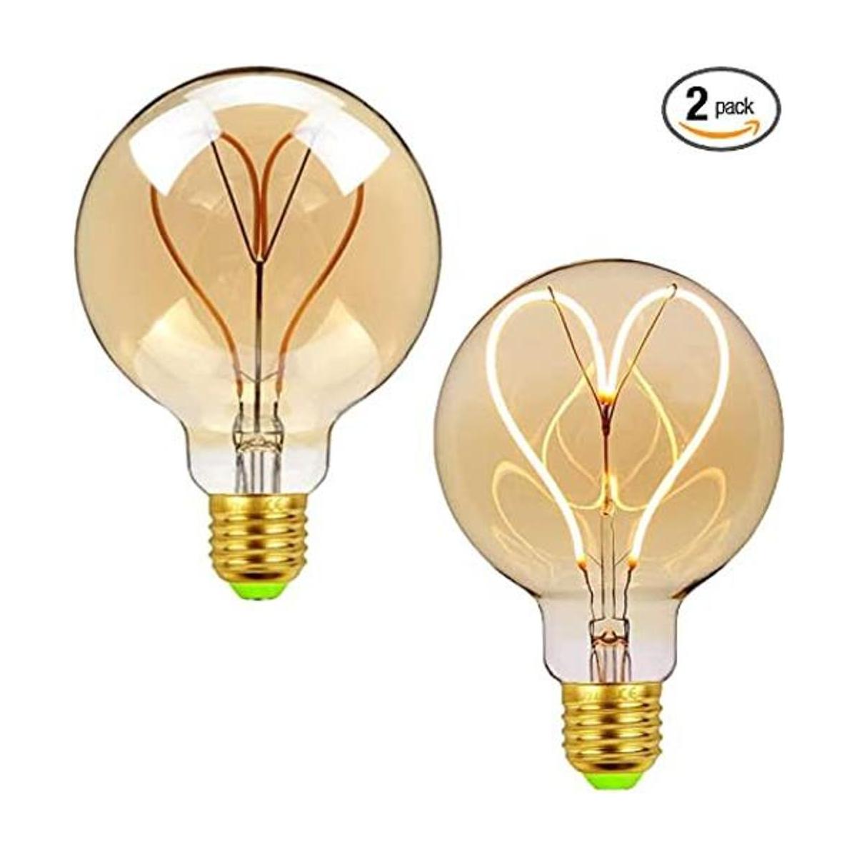 Bombilla LED Edison G95 de 4 W regulable filamento LED