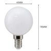 Bombilla LED G16 G50 E14 de 5 W equivalente a 50 W