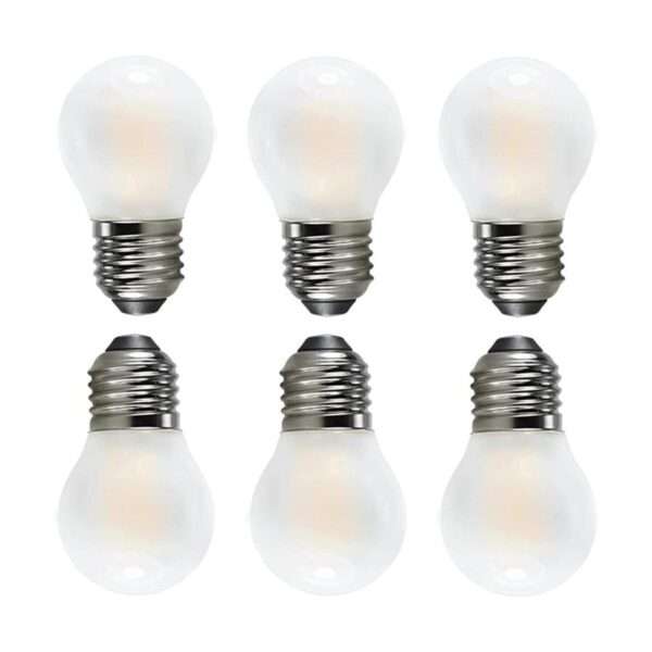Bombilla LED G45 de 4 W G45 con filamento regulable G45