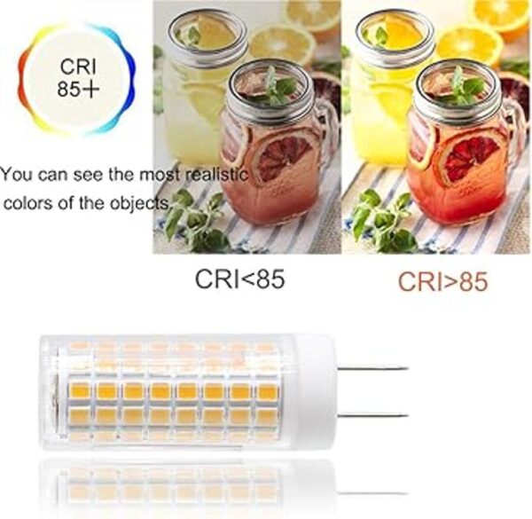 Bombilla LED GY8.6 7 W T4 G8 bombilla LED 75 W de_5